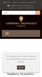 Mobile Screenshot of amphora-aromatics.com